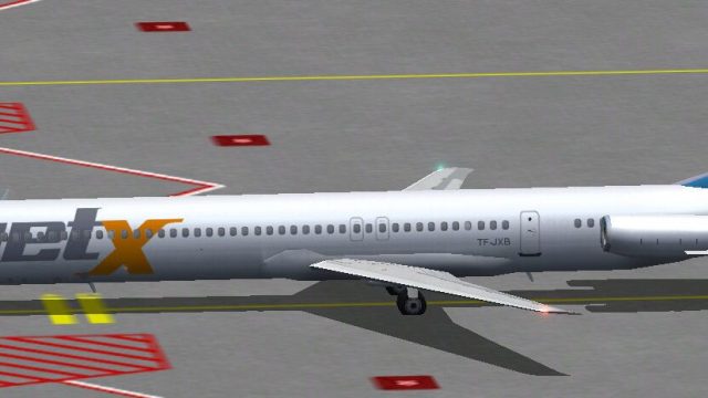 Screenshot 1 — jetX McDonnell Douglas MD-82