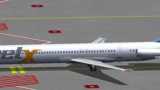 Screenshot 1 — jetX McDonnell Douglas MD-82