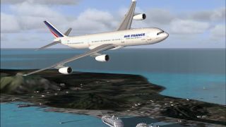 Screenshot 2 — Air France Airbus A340-300