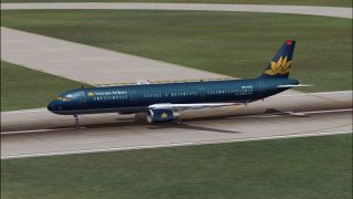 Screenshot 1 — Vietnam Airlines Airbus A321 "Golden Lotus"