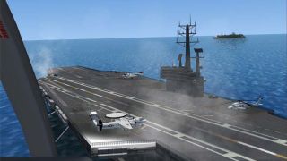 Screenshot 1 — AI Carrier Scenery