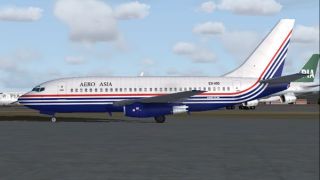 Screenshot 1 — Aero Asia Boeing 737-281