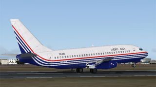Screenshot 2 — Aero Asia Boeing 737-281