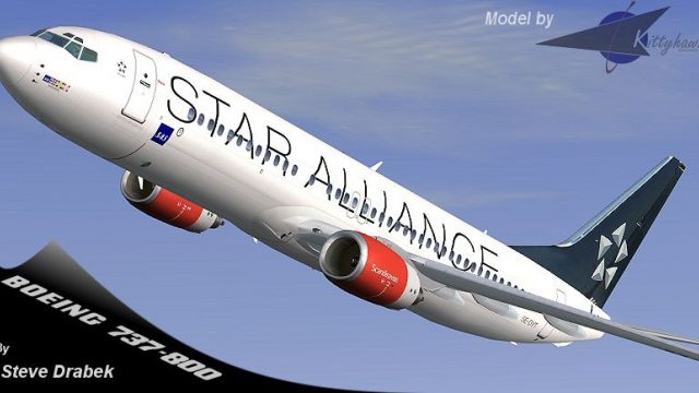 Screenshot 1 — Kittyhawk Star Alliance 737-800
