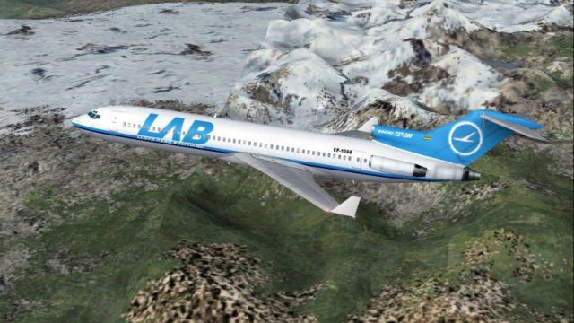 Screenshot 1 — Lloyd Aero Boliviana Boeing 727-200 Super 27
