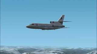 Screenshot 3 — Falcon 50 . Fictional RNLAF repaint