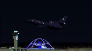 Screenshot 5 — Falcon 50 . Fictional RNLAF repaint