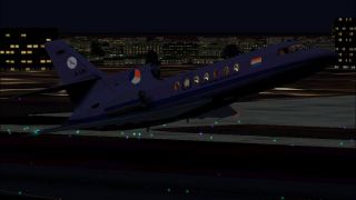 Screenshot 4 — Falcon 50 . Fictional RNLAF repaint
