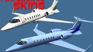 Screenshot 1 — Skin pack for Learjet 45