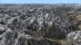 Screenshot 2 — Himalayas LOD9 Base Mesh - Hindu Kush