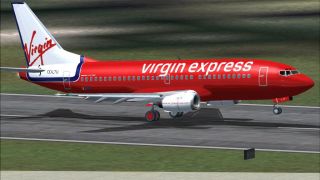 Screenshot 5 — Virgin Express Boeing 737-300 OO-LTU