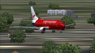 Screenshot 1 — Virgin Express Boeing 737-300 OO-LTU