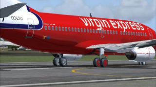 Screenshot 7 — Virgin Express Boeing 737-300 OO-LTU