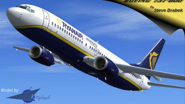Screenshot 1 — Ryanair Boeing 737-800 EI-DAI