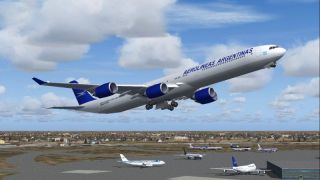 Screenshot 1 — Aerolineas Argentinas Airbus A340-600