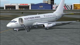 Screenshot 1 — Southern Winds LAFSA Boeing 737-200 LV-AGC