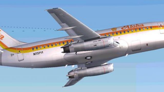 Aloha Boeing 737-200 for FS2004