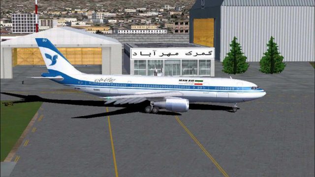 Screenshot 1 — Iran Air Airbus A300B2-203 EP-IBU