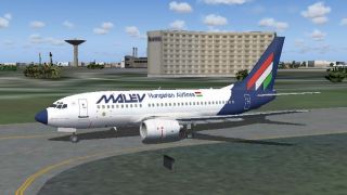 Screenshot 1 — Malev Boeing 737-700 HA-LOB