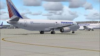 Screenshot 2 — Transaero Boeing 737-400 EI-DDK