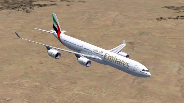 Screenshot 1 — Airbus A340-541