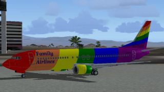 Screenshot 1 — Family Air Boeing 737-400
