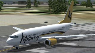 Screenshot 1 — Midway Boeing 737-700 N367ML