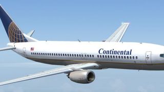 Screenshot 4 — Continental Boeing 737-800 Textures