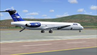 Screenshot 1 — Aerolineas Argentinas MD-88 LV-VBZ
