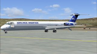 Screenshot 4 — Aerolineas Argentinas MD-88 LV-VBZ