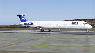 Screenshot 1 — Austral Lineas Aereas MD-83 LV-WGN
