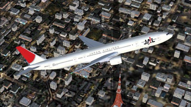 Screenshot 1 — JAL Boeing 777-346 JA731J