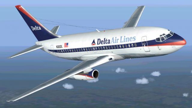 Screenshot 1 — Delta Airlines Boeing 737-200