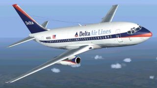 Screenshot 1 — Delta Airlines Boeing 737-200