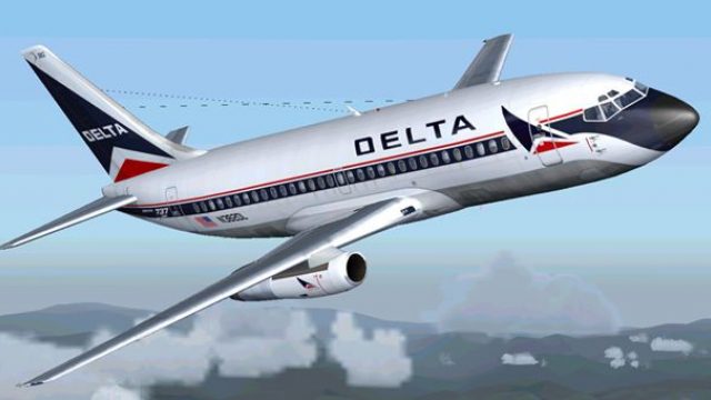 Screenshot 1 — Delta Airlines Boeing 737-200 N382DL