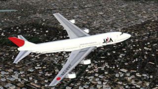Screenshot 1 — Japan Asia Airways Boeing 747-246 JA8129