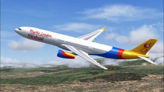 Screenshot 1 — FlyAir London Airbus A330-300