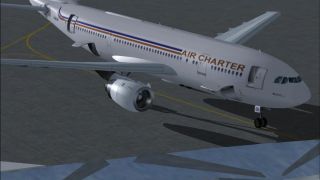 Screenshot 2 — Air Charter Airbus A300B4 F-BVGI