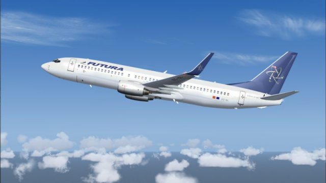 Screenshot 1 — Futura Boeing 737-800 EC-ISL