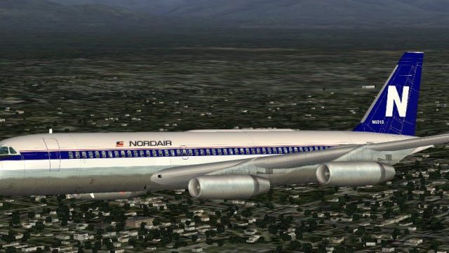 Screenshot 1 — Nordair Canada Convair CV990A