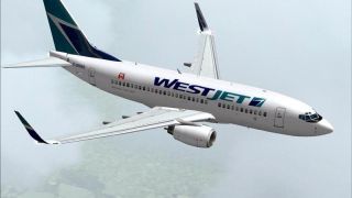 Screenshot 1 — Westjet "James Bond" 737-700