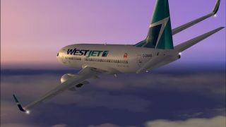 Screenshot 2 — Westjet "James Bond" 737-700
