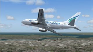 Screenshot 4 — Basiq Air Boeing 737-700 PH-XRE