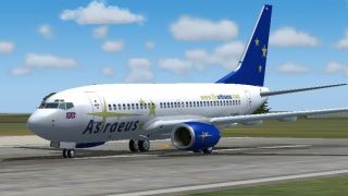 Screenshot 1 — Astraeus Boeing 737-700 G-STRC