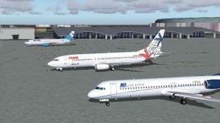 Screenshot 2 — Euralair Boeing 737-800