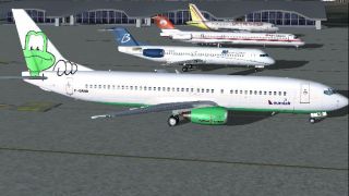 Screenshot 1 — Euralair Boeing 737-800
