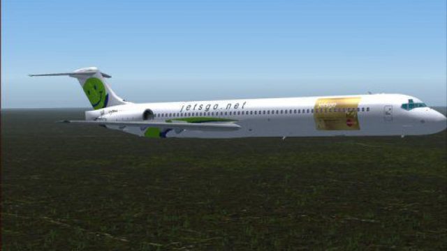 Screenshot 1 — Jetsgo McDonnell Douglas MD-83 MasterCard Livery