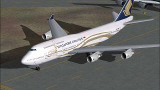 Screenshot 1 — Singapore Airlines Boeing 747-400 50th Anniversary