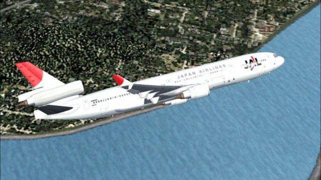 Screenshot 1 — JAL McDonnell Douglas MD-11
