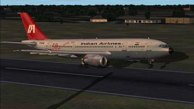 Screenshot 1 — Indian Airlines A300B4 V2